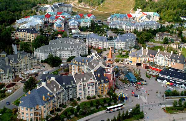 Mont Tremblant A Mountainous City In Quebec, Canada
