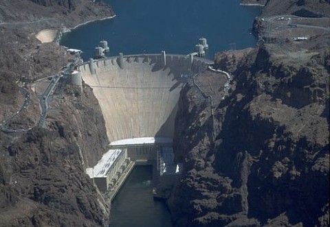 Hoover Dam An Arch-Gravity Dam In Arizona