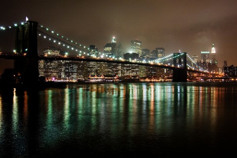 Brooklyn Bridge,  New York City, USA
