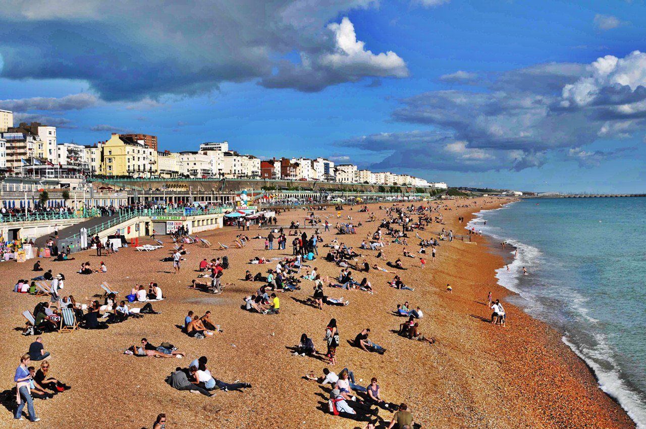 Brighton Beach A Famous Beach In Usa Travel Featured