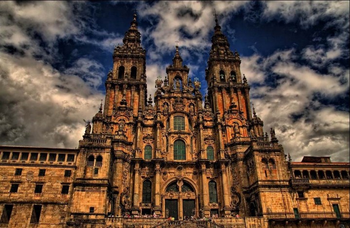 Santiago de Compostela Cathedral in Spain tourism destinations