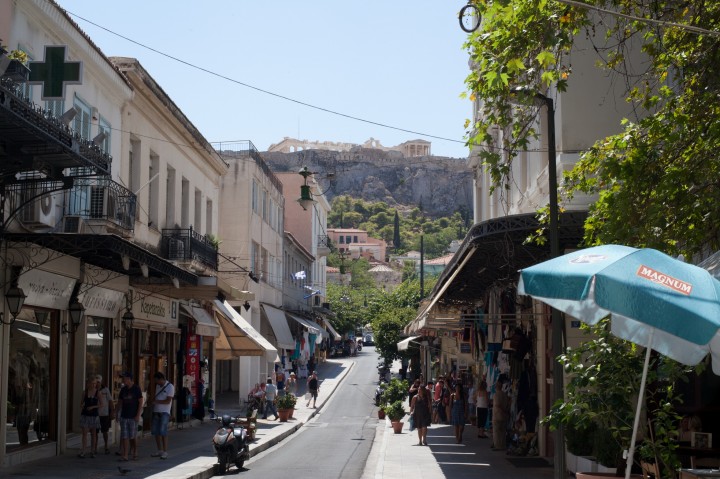 athens streets